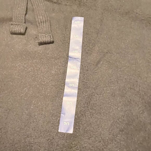 US Polo Assn Sleepwear Fleece Shirt Long Sleeve Mens Large Pullover - Picture 6 of 16